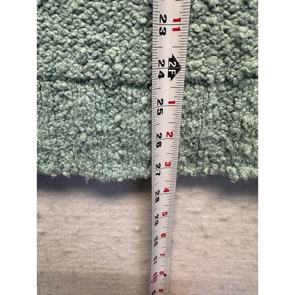 Anthropologie Moth Juliette Raglan Chunky Knit Turtleneck Sweater Mint Boho M - Picture 5 of 7